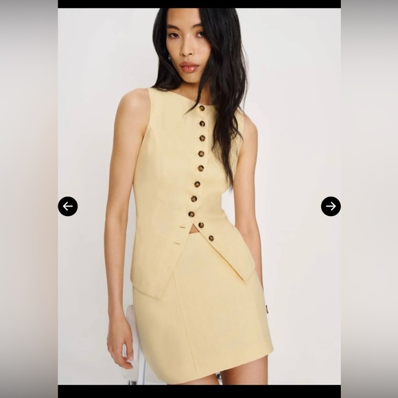 Reformation Dresses & Skirts - Reformation Lina Linen Two Piece